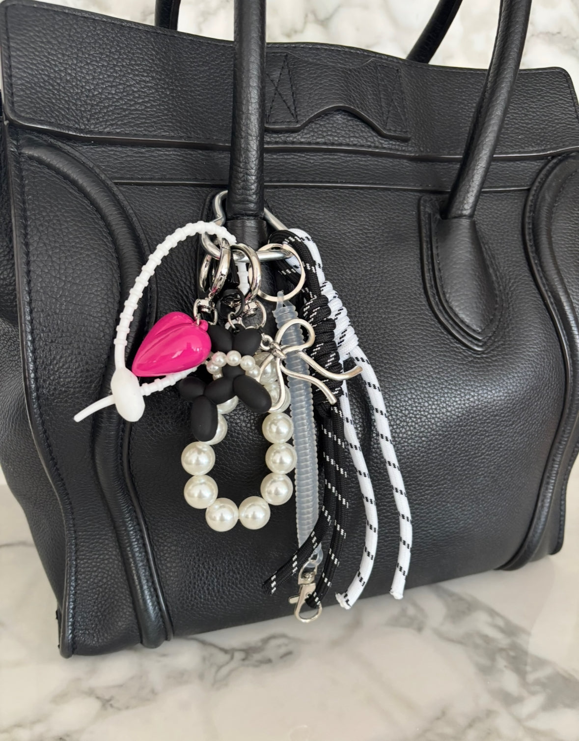 Balloon Dog / Heart Bag Charms