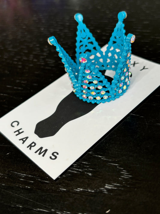 Large Turquoise Bling Forelock Crown