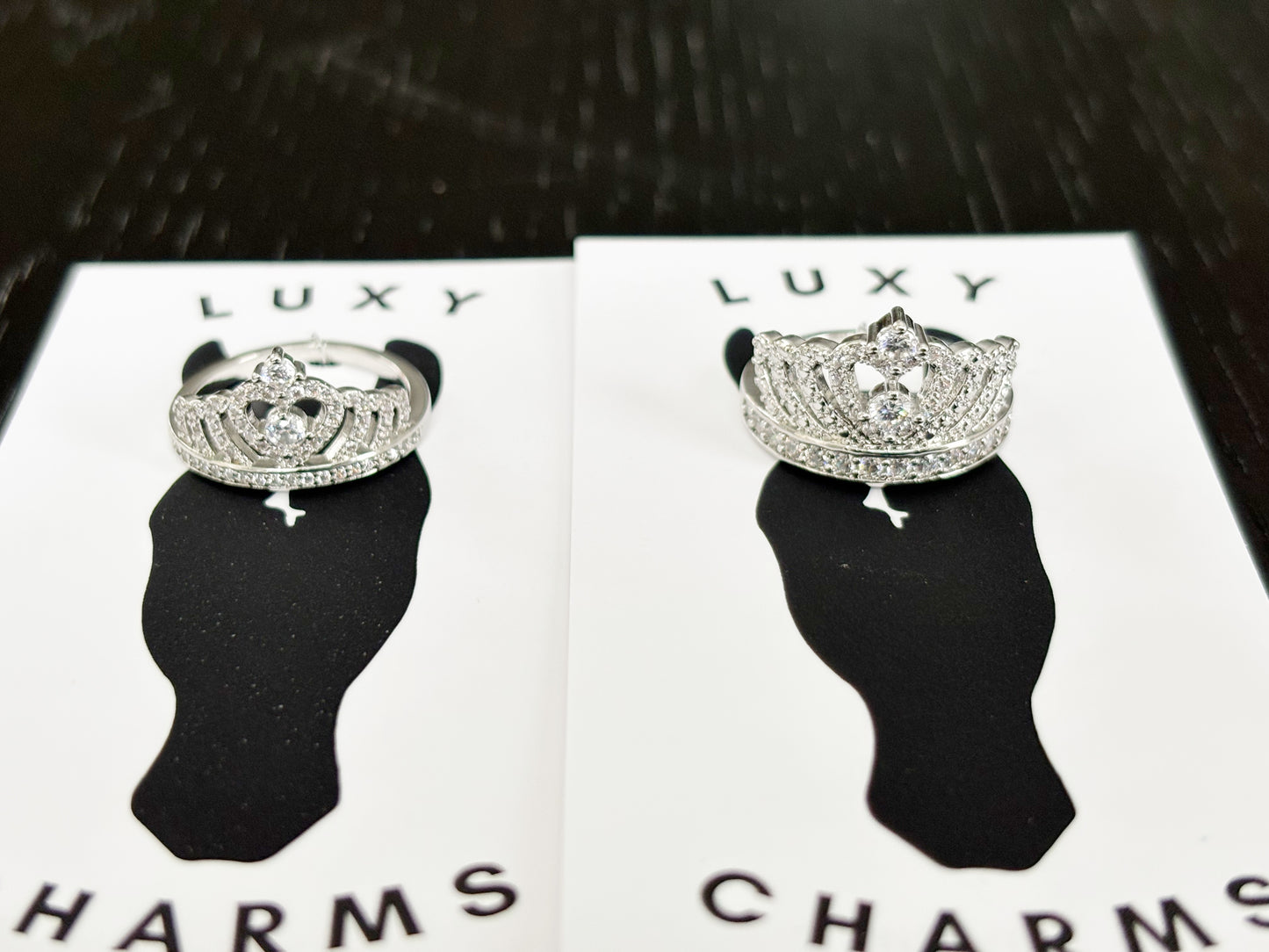 Micro Mini Silver Bling Tiara