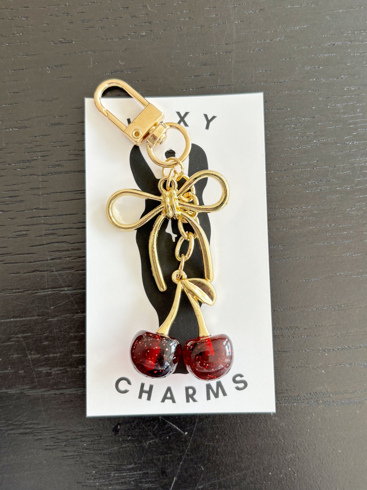 Cherries Bag Charm
