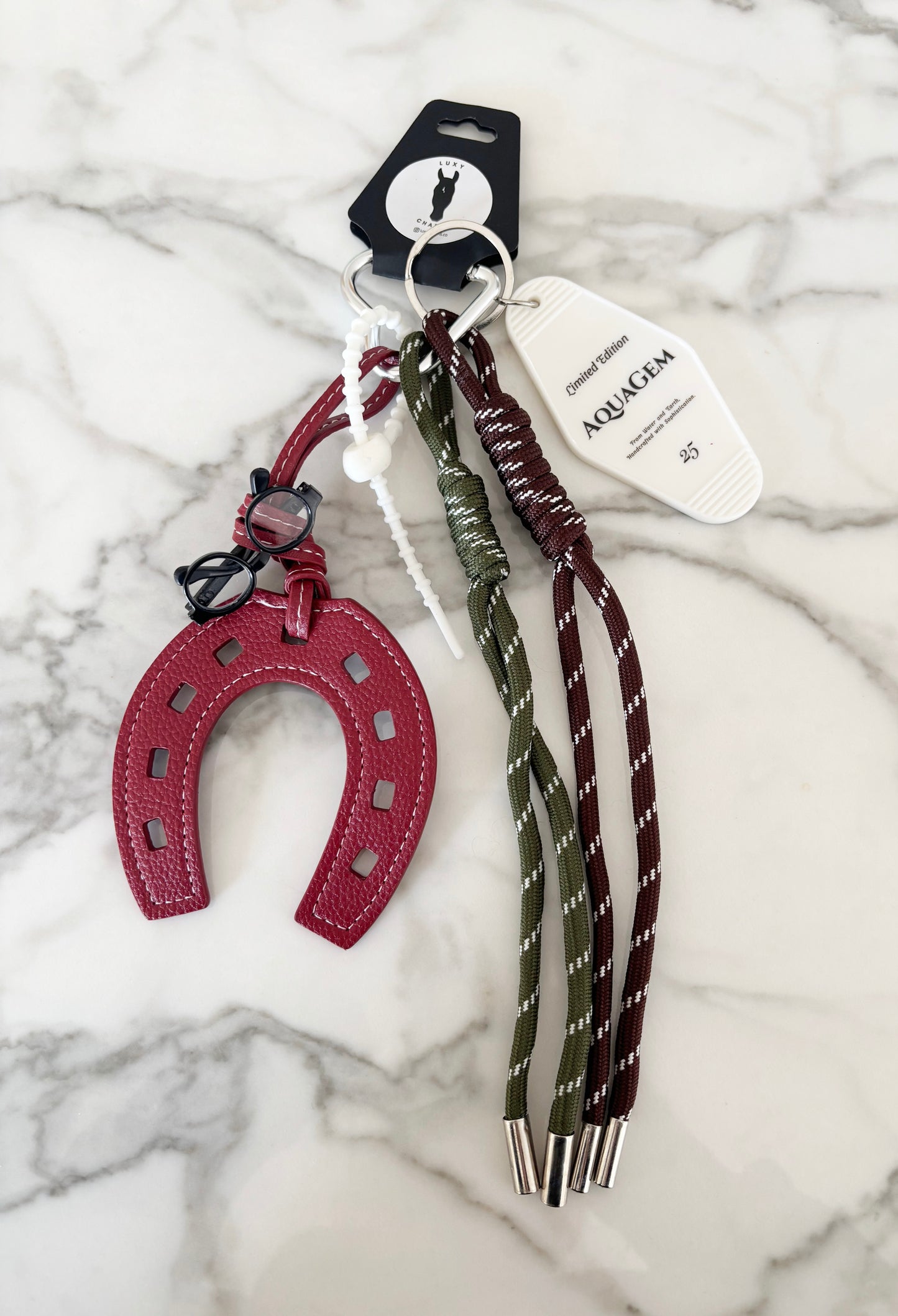 Lucky Vision Horseshoe Charm