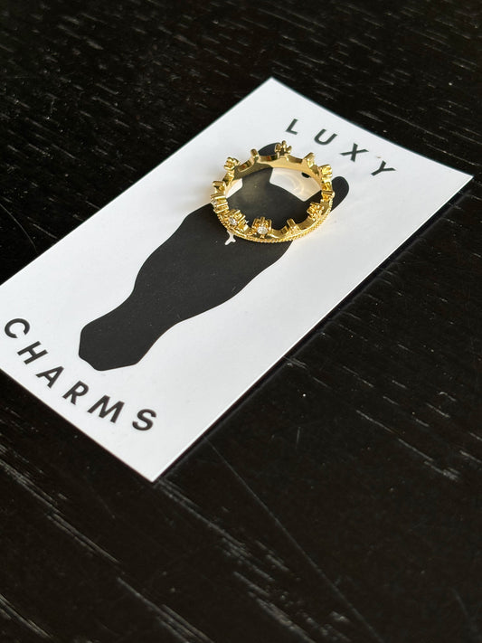 Subtle Gold Forelock Crown