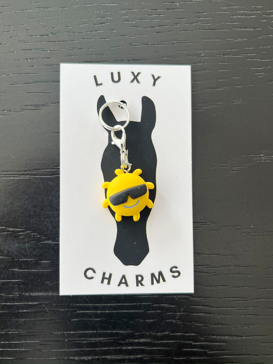 Yellow Sun with Sunglasses