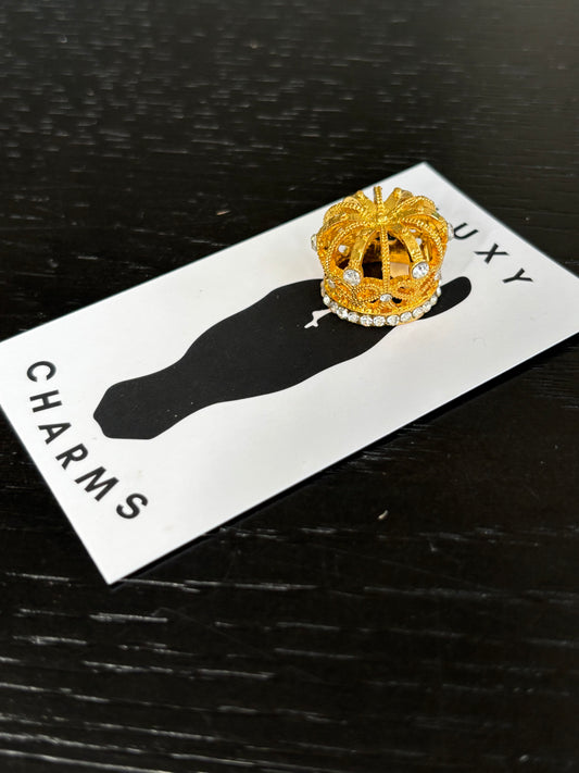 Gold Bling Dome Forelock Crown