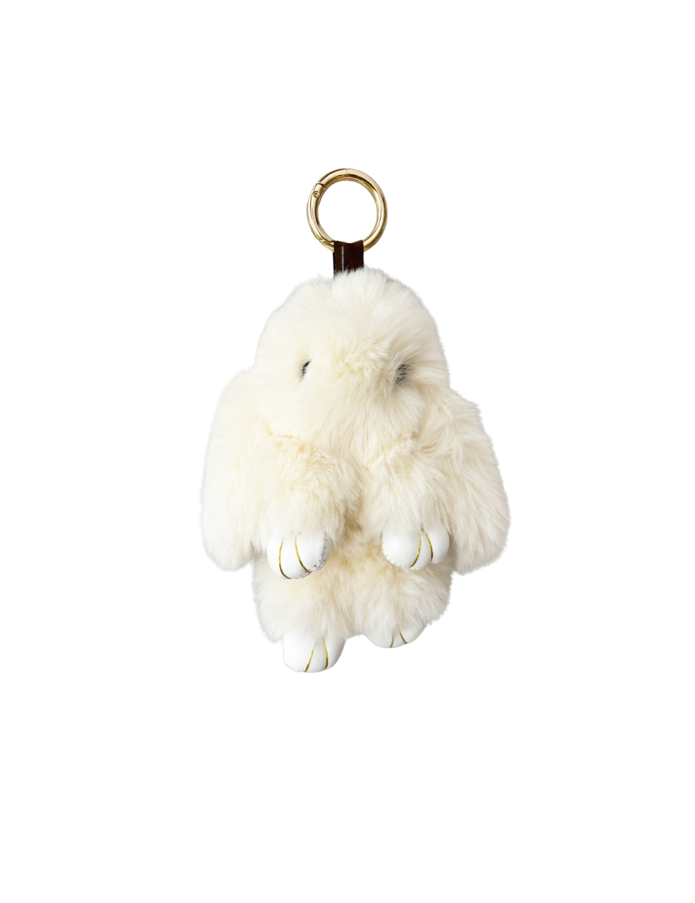 Big Fluffy Bunny Bag Charm