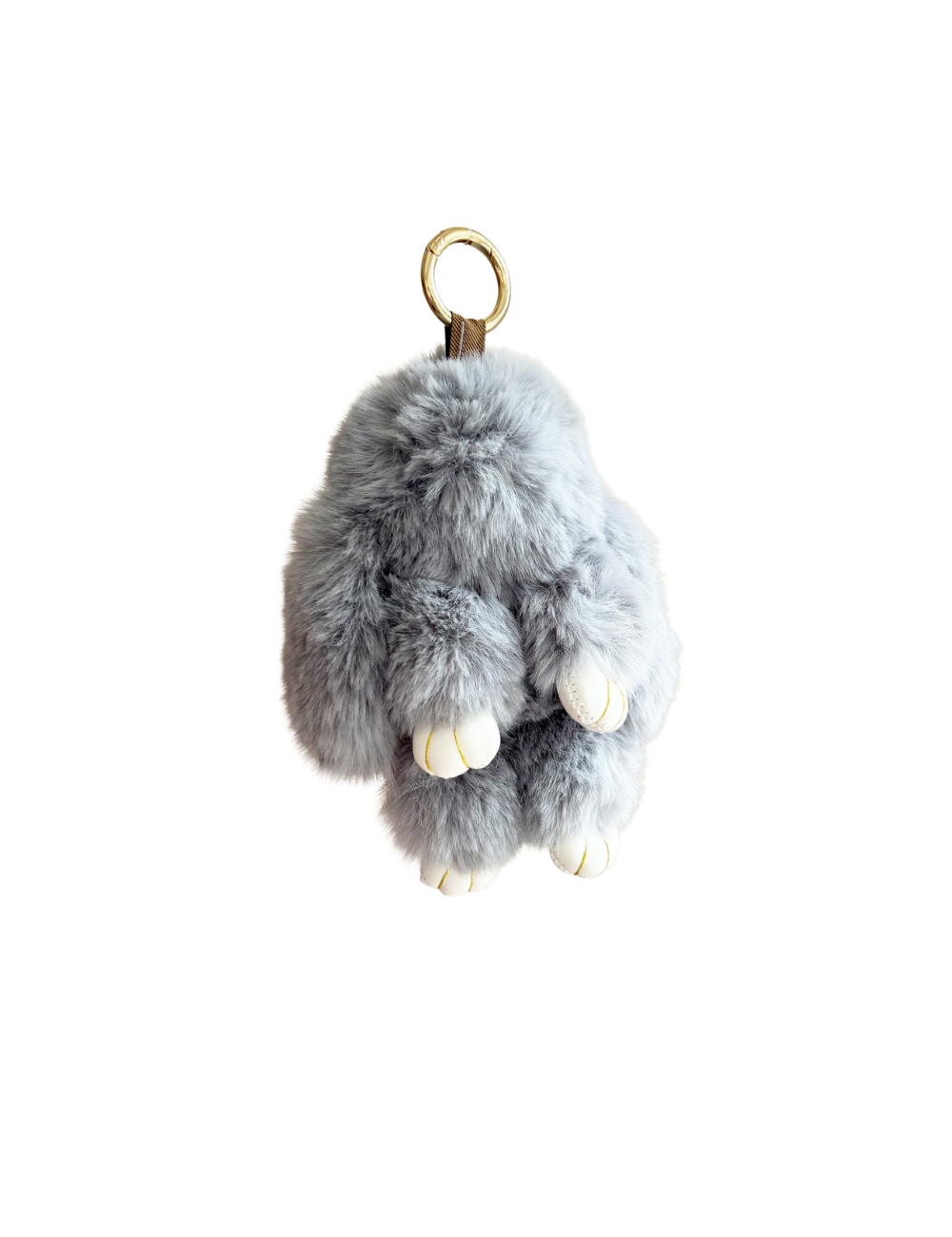Big Fluffy Bunny Bag Charm