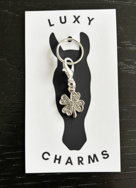 Bling Four 4 Leaf Lucky Clover