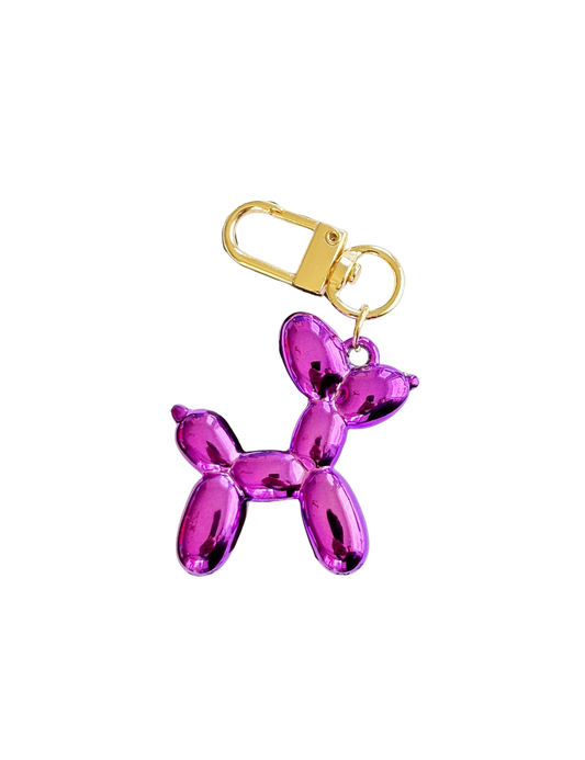 Balloon Dog Bag Charm (Multiple Colours)