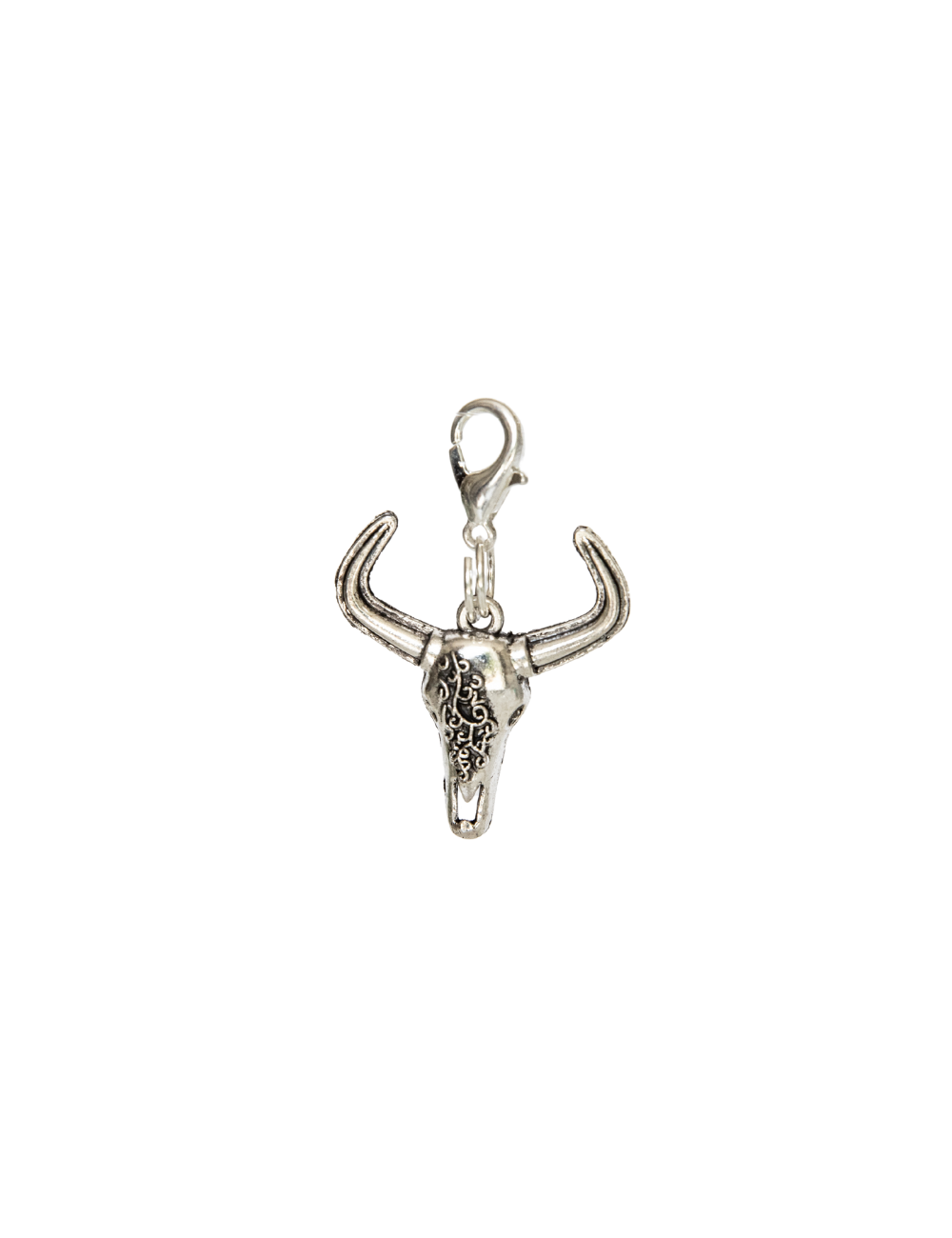 Silver Longhorn Skull - 2 options