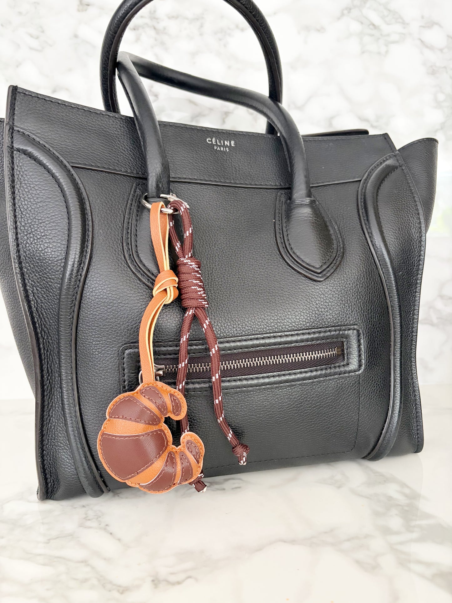 Croissant Couture Bag Charm