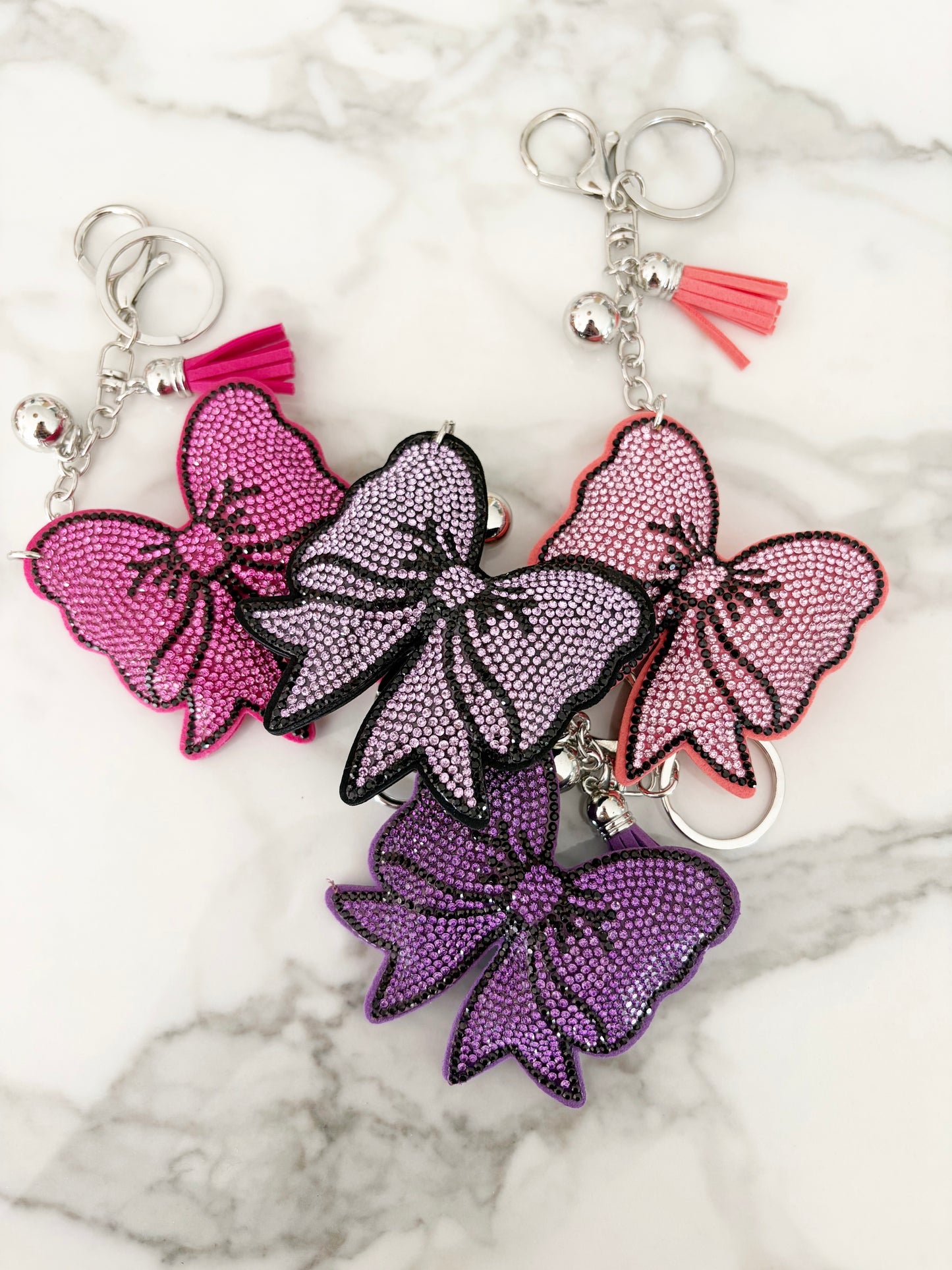 Bling Bow Keychain