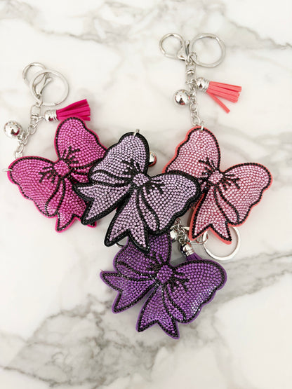Bling Bow Keychain