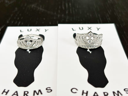 Micro Mini Silver Bling Tiara