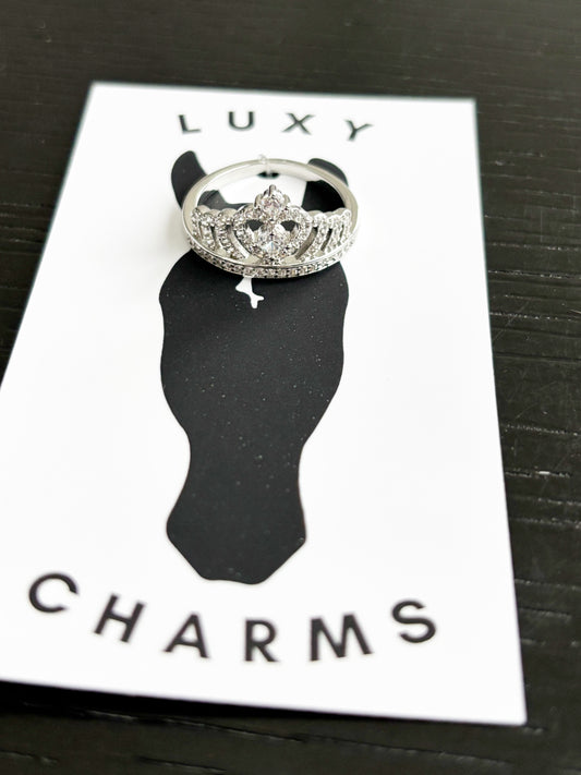 Micro Mini Silver Bling Tiara