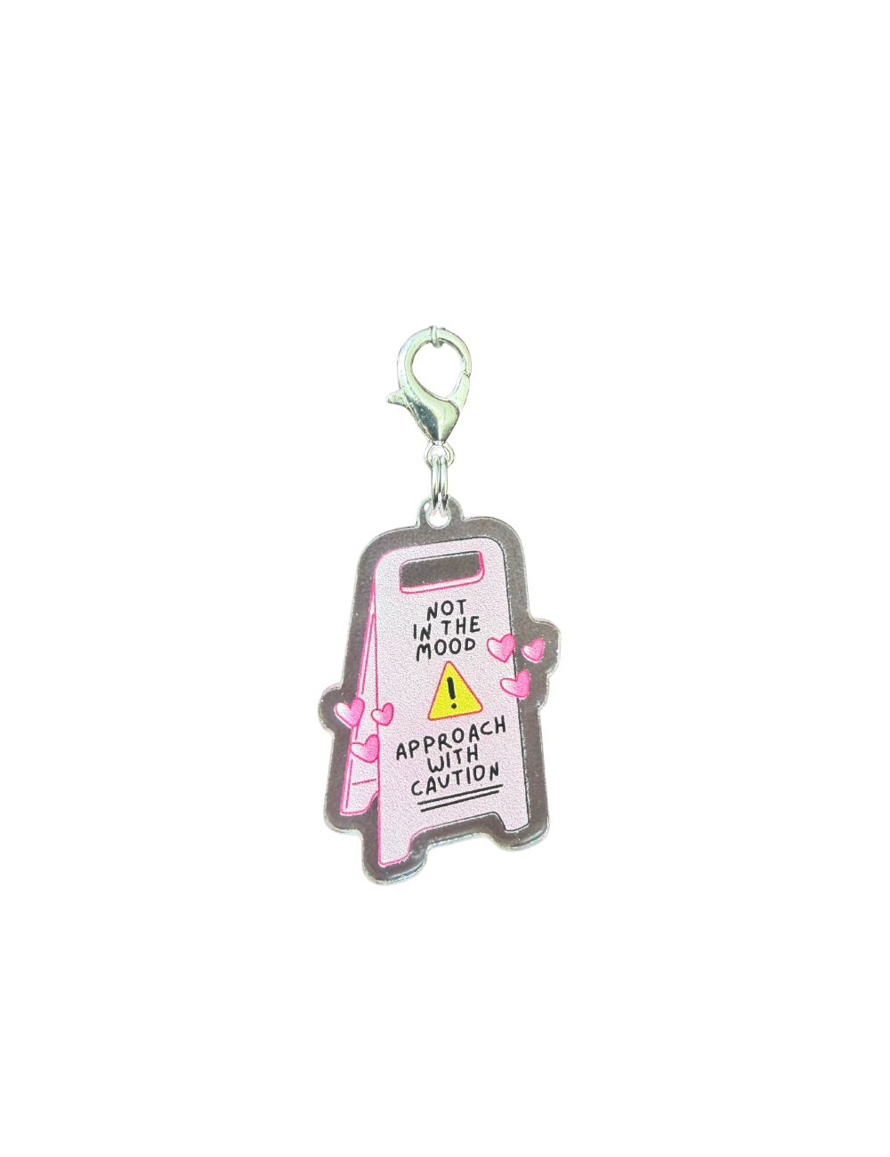 Approach with Caution Charm ⚠️💕