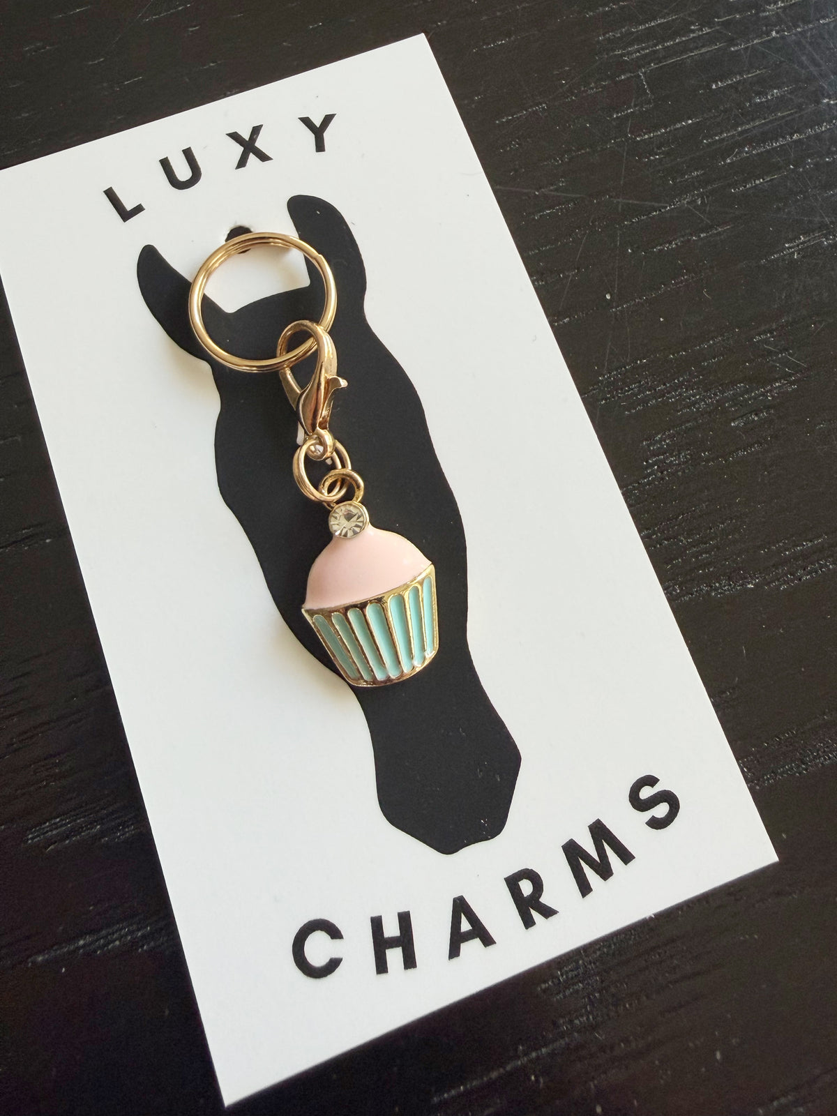 Sugar Sparkle Cupcake Charm
