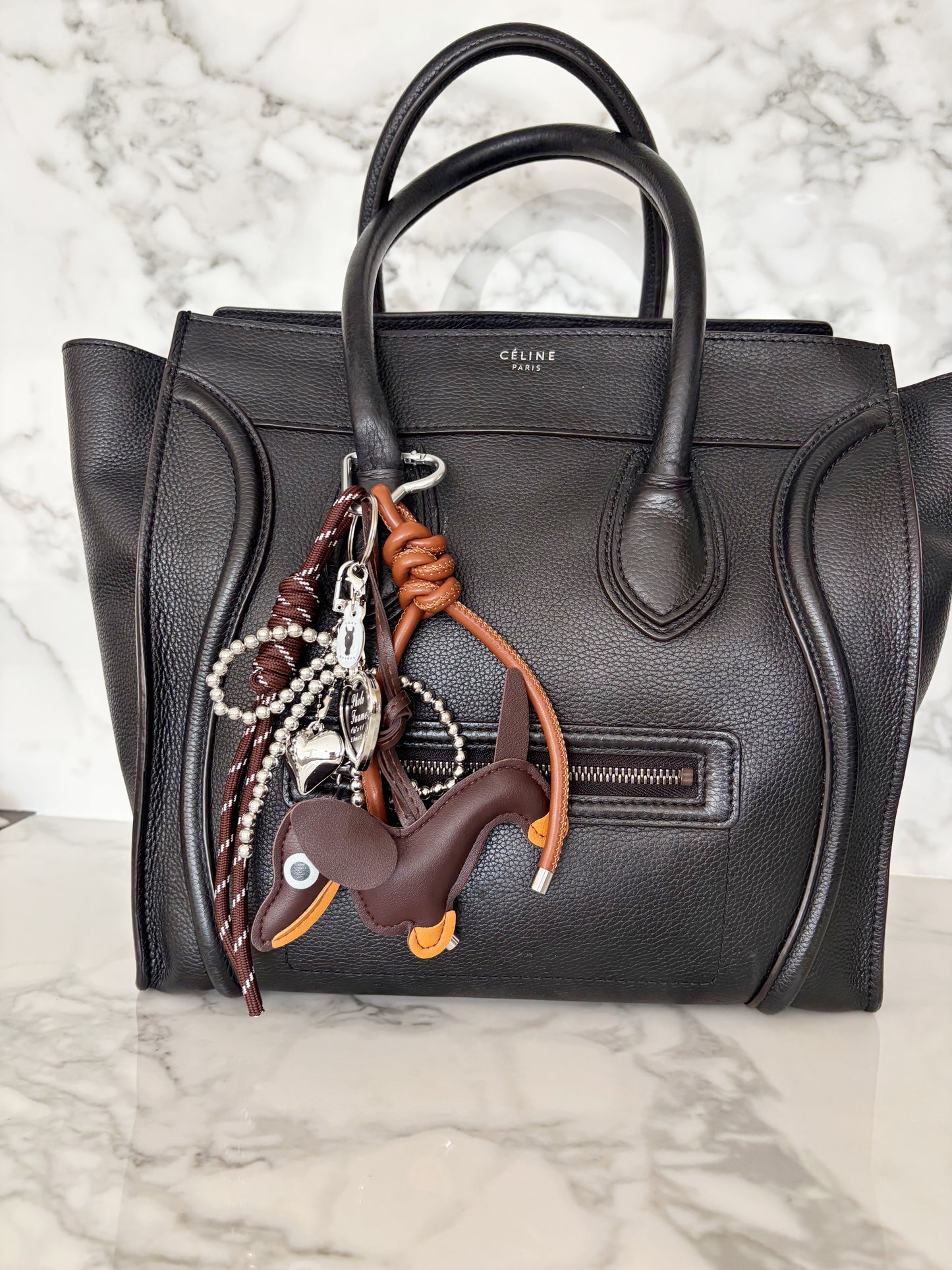 The Fancy Sausage Charm with photo frame