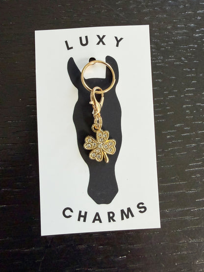 Bling Four 4 Leaf Lucky Clover