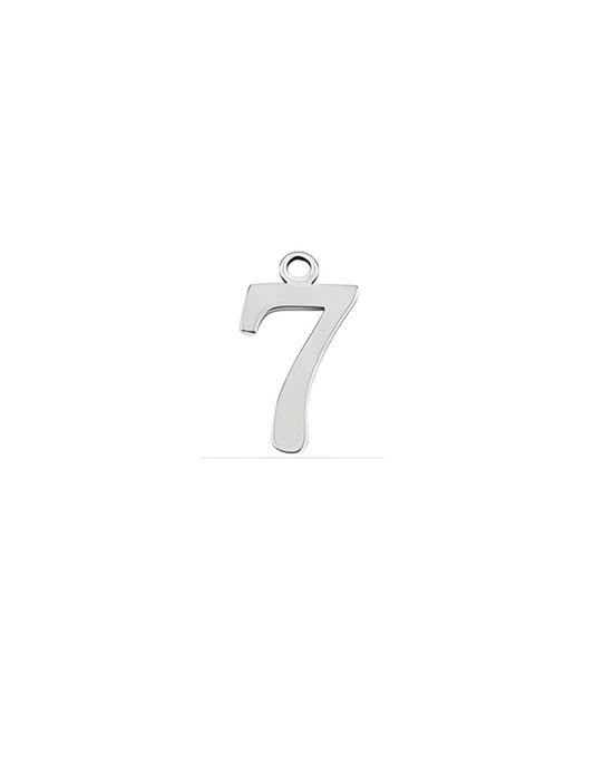 Silver Number Seven (7)