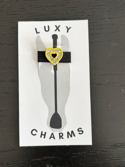 Yellow Bling Heart