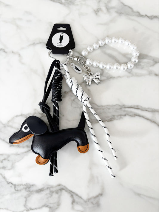 The Dachshund Diva Duo Charm