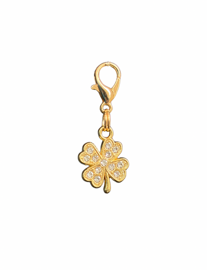 Bling Four 4 Leaf Lucky Clover