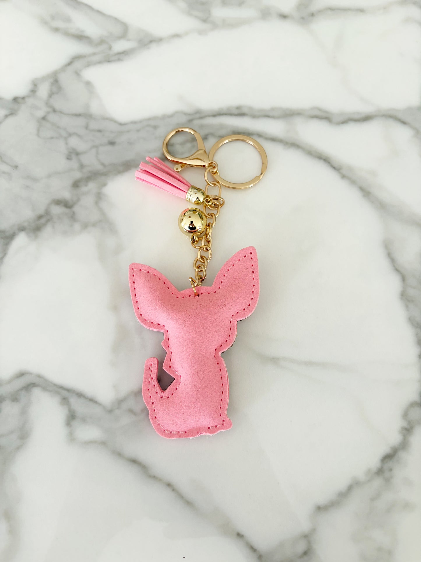 Bling Chihuahua Bag Charm