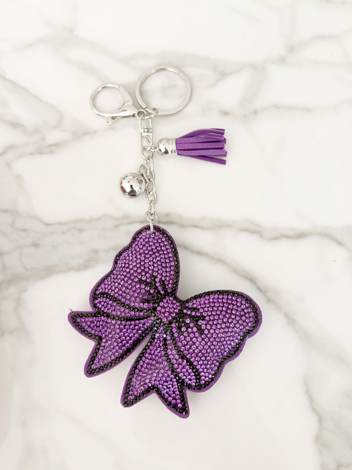 Bling Bow Keychain