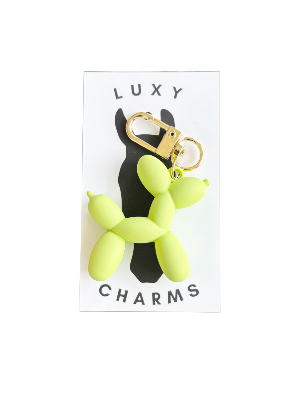 Balloon Dog Bag Charm (Multiple Colours)