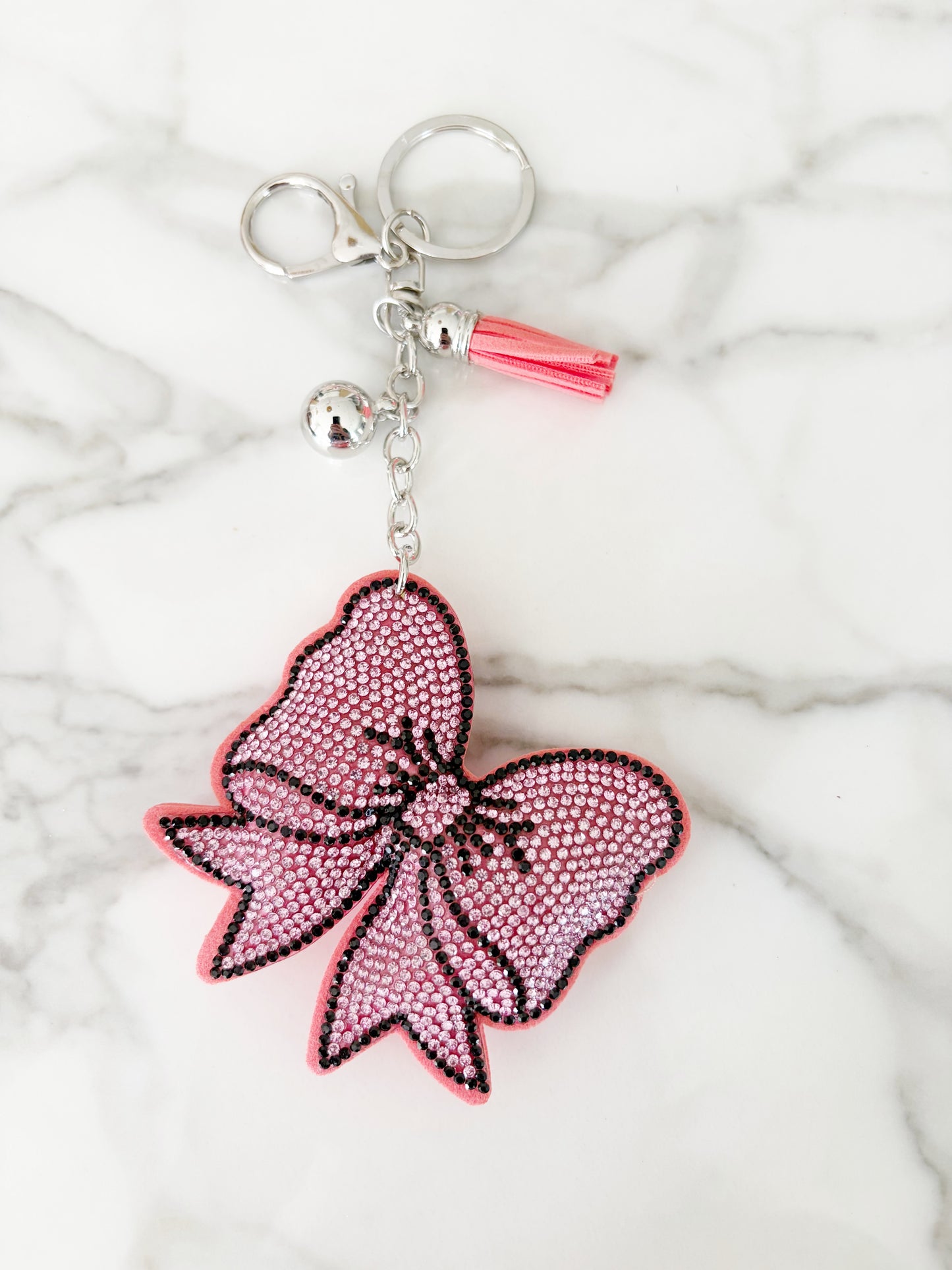 Bling Bow Keychain