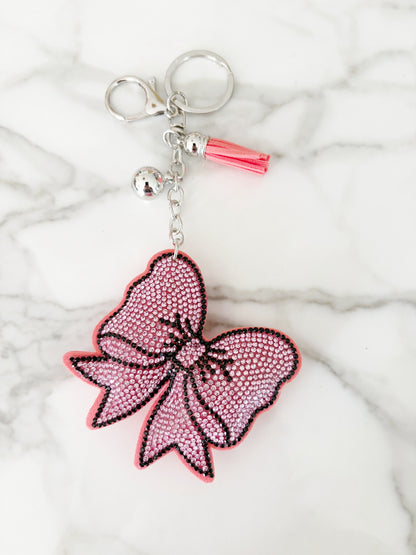 Bling Bow Keychain