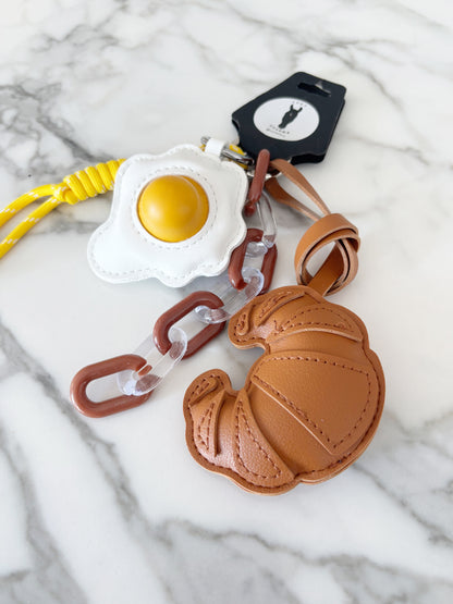 The Breakfast Babe Bag Charm