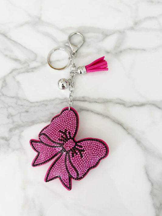 Bling Bow Keychain