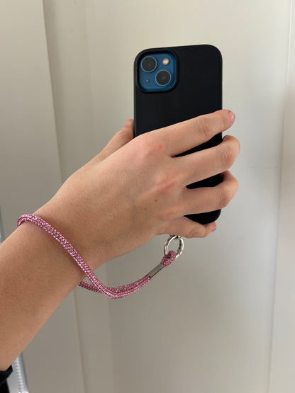 Champagne Bling Phone Wristlet with free phone adapter