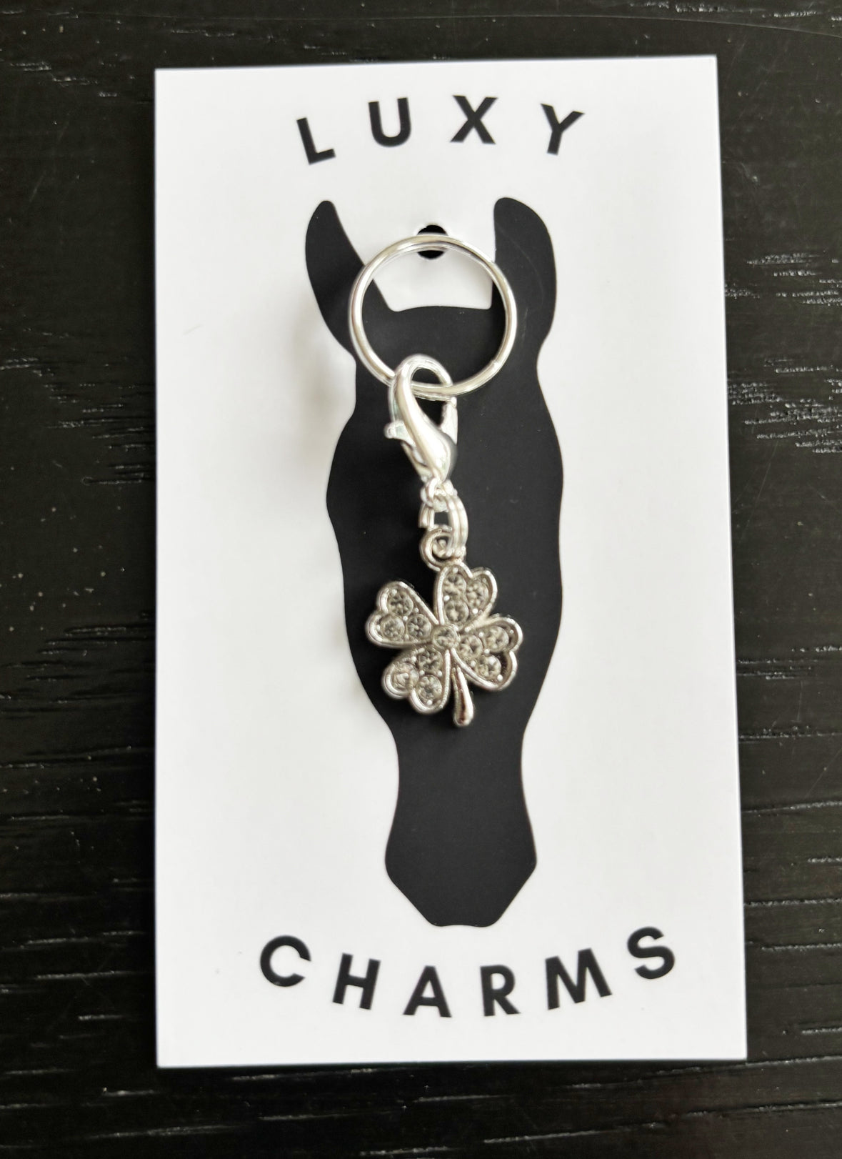 Bling Four 4 Leaf Lucky Clover