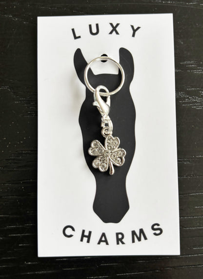 Bling Four 4 Leaf Lucky Clover