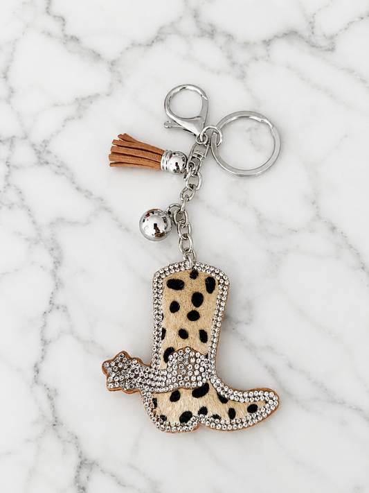 Leopard Luxe Boot Charm