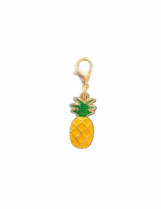 Textured Pineapple Charm