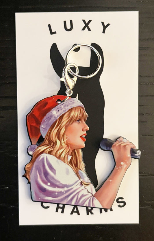 Taylor Swift Christmas Charm