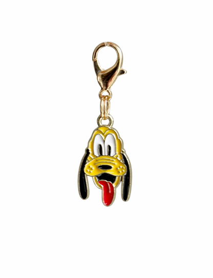 Pluto Dog Charm