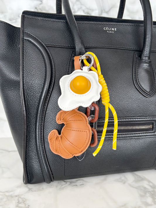 The Breakfast Babe Bag Charm
