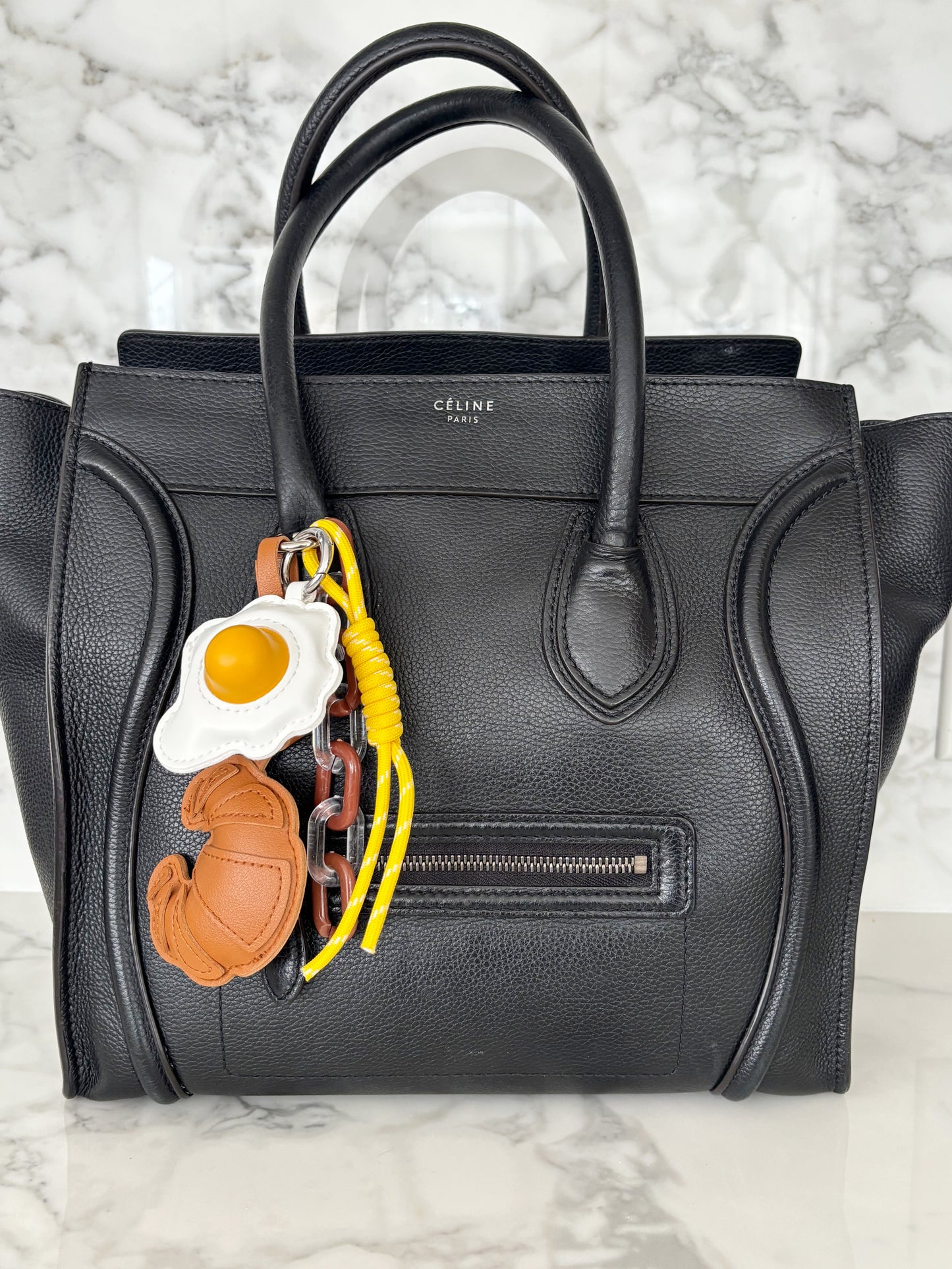 The Breakfast Babe Bag Charm