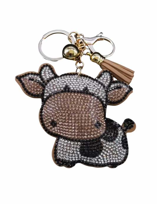 Dazzle Cow Charm