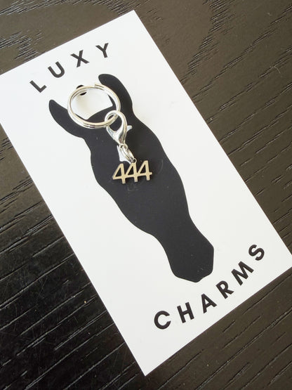 444 Angel Number Charm