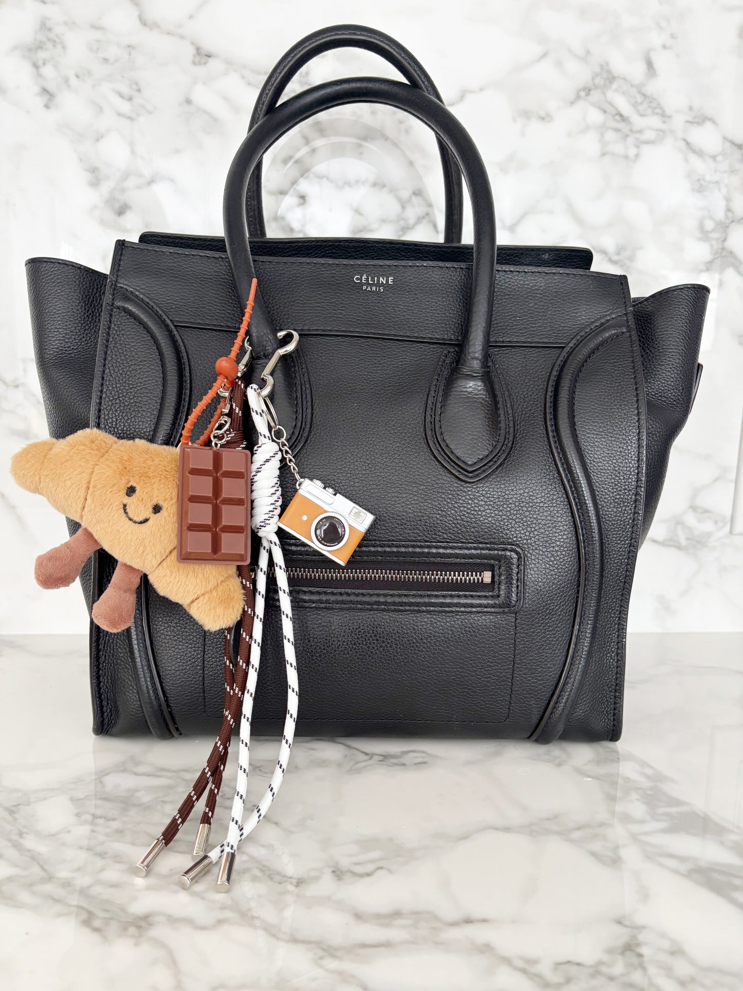 Croissant Crush Bag Charm 🥐✨