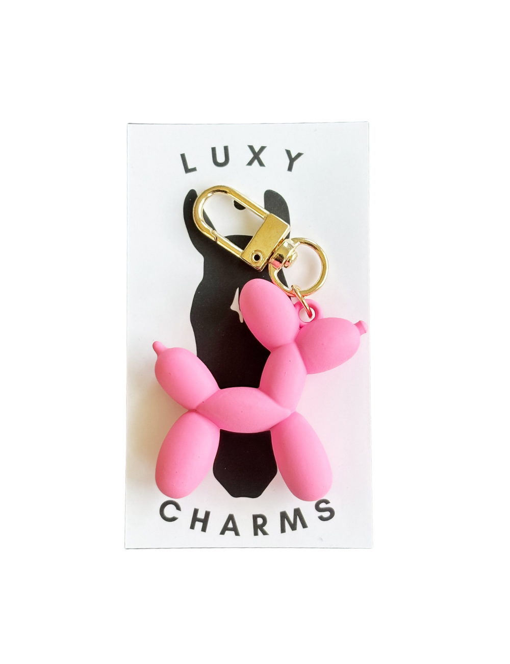 Balloon Dog Bag Charm (Multiple Colours)