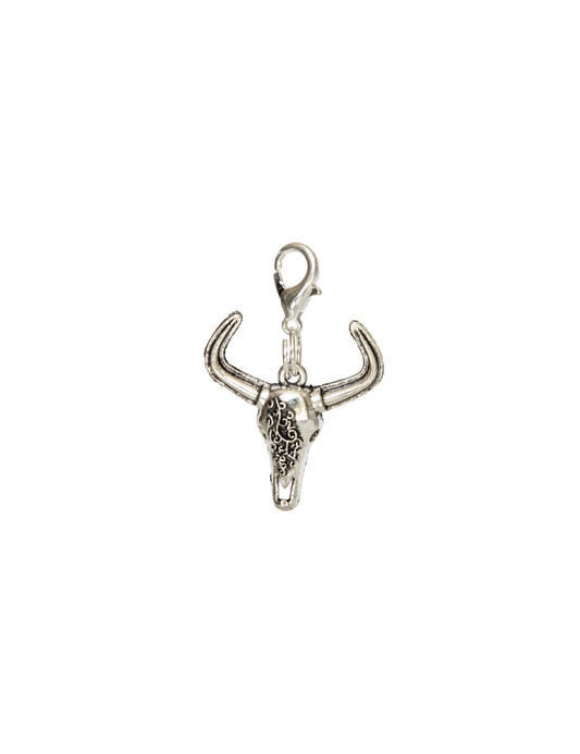 Silver Longhorn Skull - 2 options
