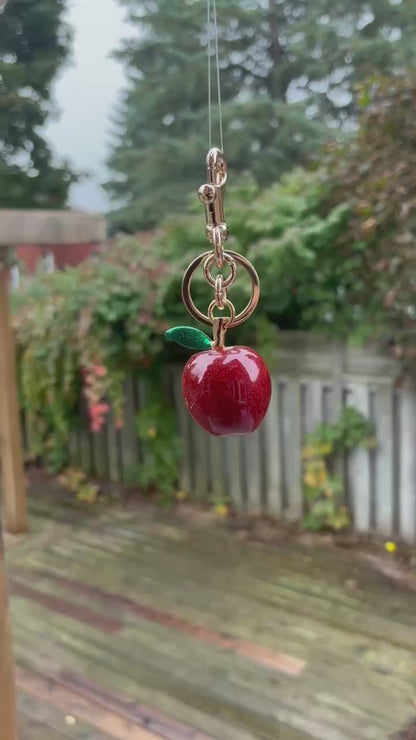 Apple Bag Charm