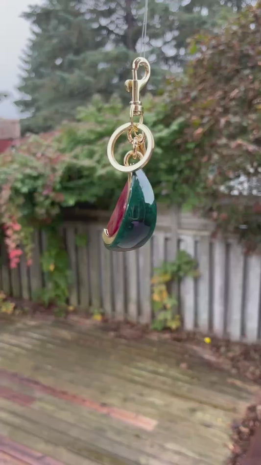 Watermelon Bag Charm