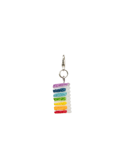 Rainbow Cake Slice